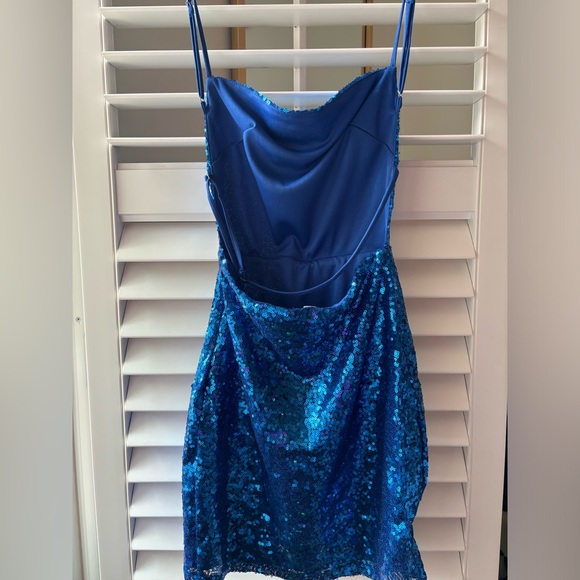 Lucy in the Sky Starstruck Strappy Dress NWOT - Picture 4 of 5